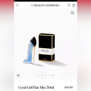 Brand New Carolina Hererra Good Girl Hair Mist 1 oz.